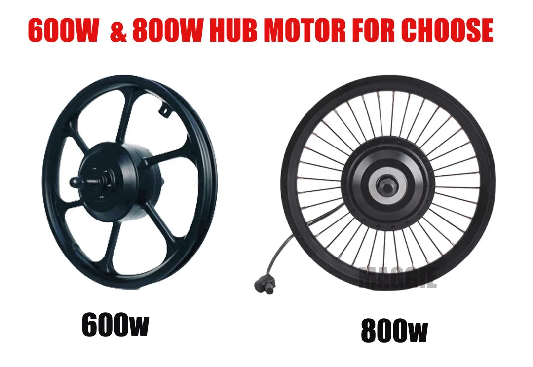 HKM-923475 20-Inch Electric Balance Bike with 600W Motor and 5.0Ah Lithium Battery for Kids, Aluminum Frame, Hydraulic Disc Brakes