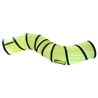 HKM-9235133 Foldable S-Shaped Cat Tunnel in Multi-Colors for Playful Pets