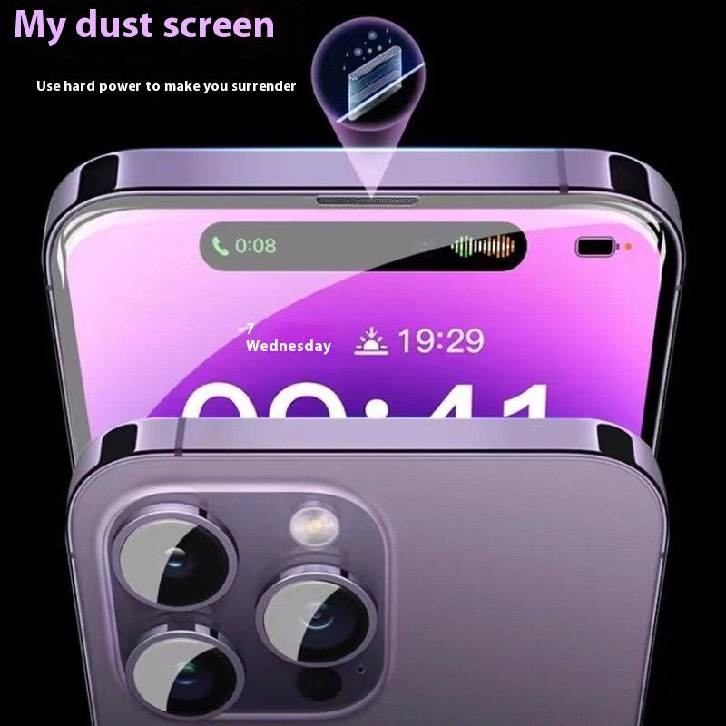 HKM-923603 Tempered Anti-Peep Ultra HD Film for iPhone Models 6.1-6.9 Inches