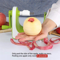 HKM-923795 Manual Hand Crank Fruit and Vegetable Peeler Slicer Kitchen Tool
