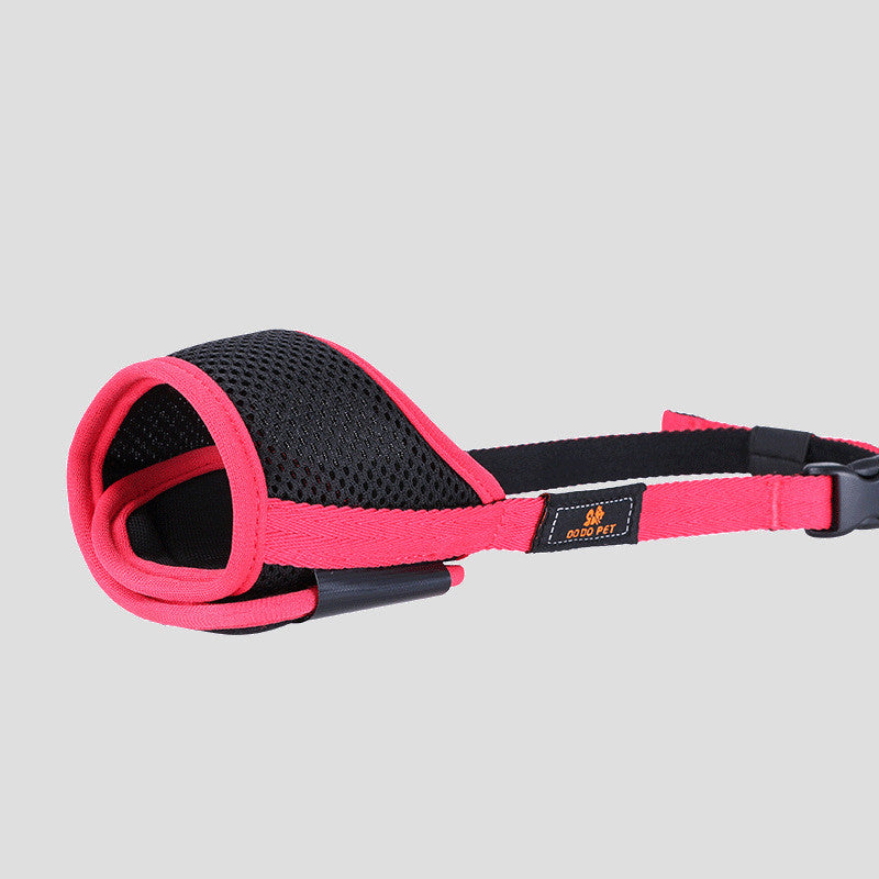 HKM-9239101 Dog Mouth Cover for Small and Large Pets - Anti-Bite, Anti-Bark, Adjustable Cloth Design in Various Colors
