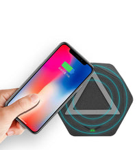 HKM-923923 Frosted Wireless Charger with Micro USB Interface – Compatible with Qi Standards