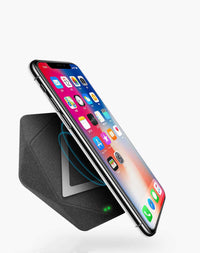 HKM-923923 Frosted Wireless Charger with Micro USB Interface – Compatible with Qi Standards