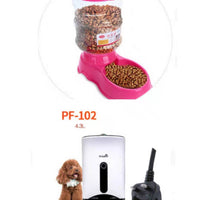 HKM-9239613 Automatic 3.5L Pet Feeding and Drinking Station for Cats and Dogs