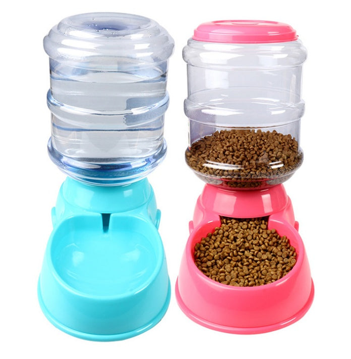 HKM-9239613 Automatic 3.5L Pet Feeding and Drinking Station for Cats and Dogs