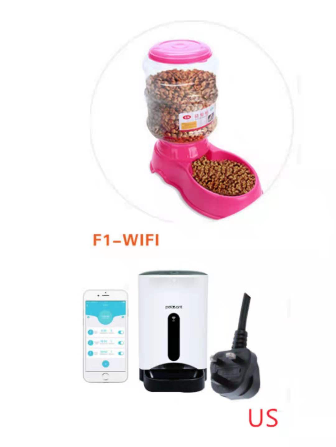 HKM-9239613 Automatic 3.5L Pet Feeding and Drinking Station for Cats and Dogs