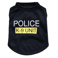 HKM-9241405 Casual Cotton Vest for Dogs in Blue, Black, Green, and Pink - Spring and Summer Wear