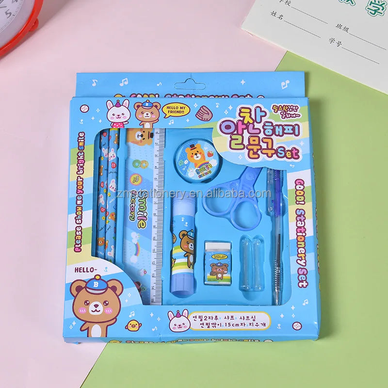 HKM-924179 Children's Stationery Set for School Use - Custom Design Available