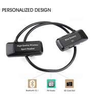 HKM-924243 F5 Wireless Bluetooth Headset with Stereo Sound and Multi-Point Connectivity