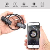 HKM-924243 F5 Wireless Bluetooth Headset with Stereo Sound and Multi-Point Connectivity