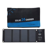 HKM-924243 Solar-Powered Outdoor Waterproof Mobile Phone Power Bank with 3 USB Outputs