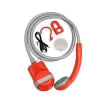 HKM-9243453 Portable Outdoor Electric Shower with Automatic Water Feeding - Compact Design, Lightweight and Easy to Use