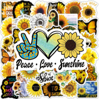 HKM-924371 Waterproof Graffiti Stickers Set for Laptops, Water Bottles, Suitcases, and More – 50 Pieces