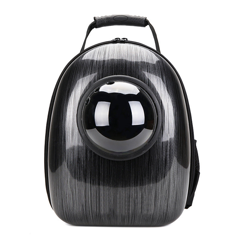 HKM-9245245 Space Capsule Pet Carrier Bag - Durable PC and Oxford Fabric with Ample Room for Comfort