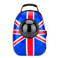 HKM-9245245 Space Capsule Pet Carrier Bag - Durable PC and Oxford Fabric with Ample Room for Comfort