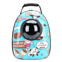 HKM-9245245 Space Capsule Pet Carrier Bag - Durable PC and Oxford Fabric with Ample Room for Comfort