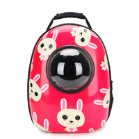 HKM-9245245 Space Capsule Pet Carrier Bag - Durable PC and Oxford Fabric with Ample Room for Comfort