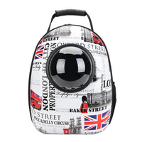 HKM-9245245 Space Capsule Pet Carrier Bag - Durable PC and Oxford Fabric with Ample Room for Comfort