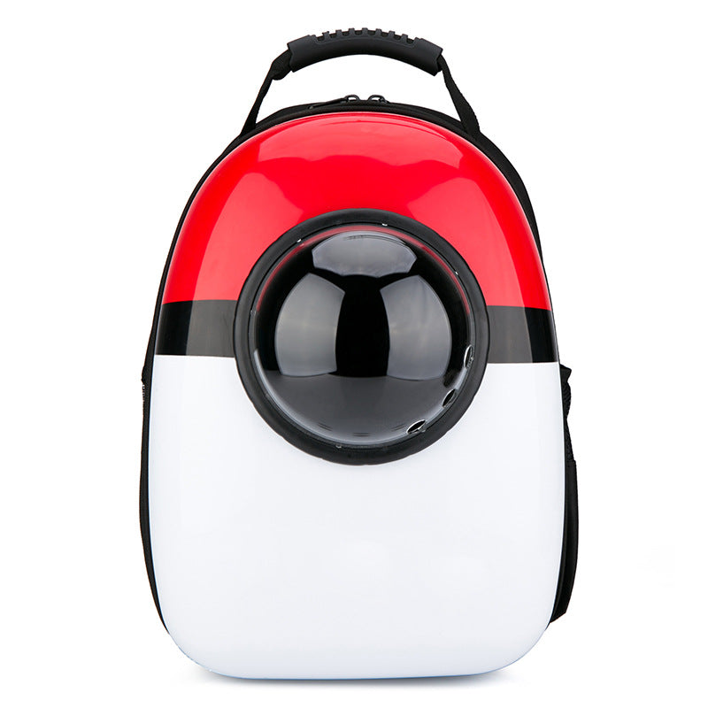 HKM-9245245 Space Capsule Pet Carrier Bag - Durable PC and Oxford Fabric with Ample Room for Comfort