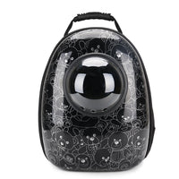 HKM-9245245 Space Capsule Pet Carrier Bag - Durable PC and Oxford Fabric with Ample Room for Comfort