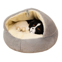 HKM-9245629 All-Season Universal Pet House, Cozy Cat and Dog Bed, Semi-Closed Design for Warmth and Comfort