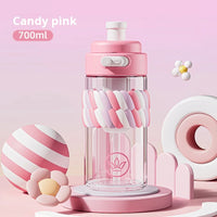 HKM-924627 500ml Glass Cup for Coffee and Boiling Water - Ideal for Students and On-the-Go Use