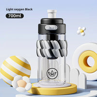 HKM-924627 500ml Glass Cup for Coffee and Boiling Water - Ideal for Students and On-the-Go Use