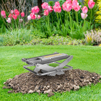 HKM-9247037 Effective 2-Pack Metal Mole Traps with Sensitive Trigger for Safe Garden Protection