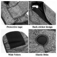 HKM-9247933 Double Layer Dark Gray Pet Sterilization Suit for Cats - Spring Collection
