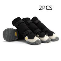 HKM-9248189 Soft-Soled Waterproof Non-Slip Dog Shoes for Medium to Large Breeds