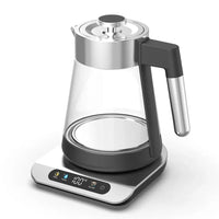 HKM-924819 Glass Electric Cooking Kettle with Temperature Control - Modern Samovar Design for Smart Kitchens