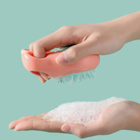 HKM-9248829 Pet Massage Comb and Bath Brush for Dogs and Cats - Gentle Cleaning Tool for a Refreshing Grooming Experience