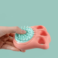 HKM-9248829 Pet Massage Comb and Bath Brush for Dogs and Cats - Gentle Cleaning Tool for a Refreshing Grooming Experience