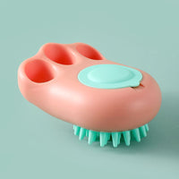 HKM-9248829 Pet Massage Comb and Bath Brush for Dogs and Cats - Gentle Cleaning Tool for a Refreshing Grooming Experience