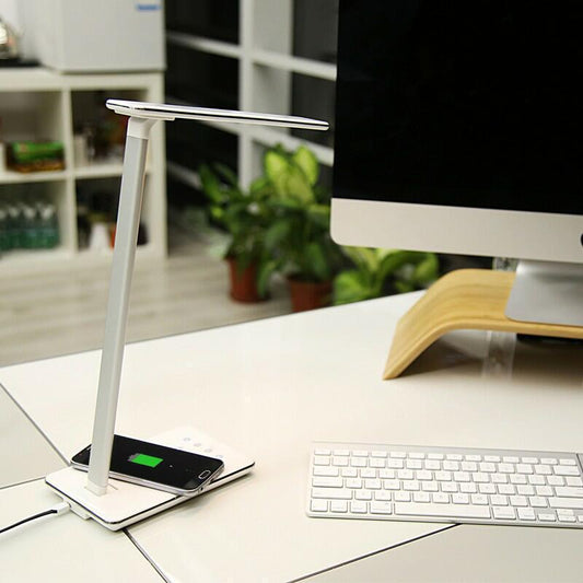 HKM-924883 Foldable Multi-function LED Table Lamp with 4 Color Options - Modern Design, USB Power Supply, Touch Switch