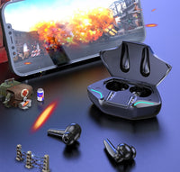 HKM-925075 Wireless Binaural TWS Gaming Headset with Bluetooth 5.0 for Low-Latency Audio Experience