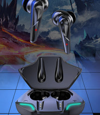 HKM-925075 Wireless Binaural TWS Gaming Headset with Bluetooth 5.0 for Low-Latency Audio Experience