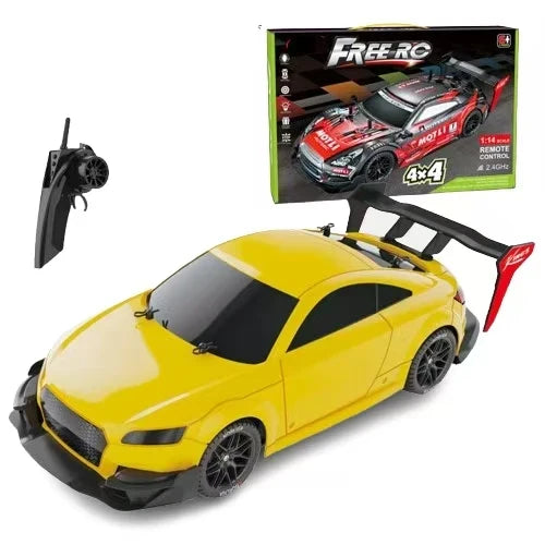 HKM-925203 1/14 Scale Electric Four Wheel Drive 20km/h Remote Control Drift Car with 2.4G Wireless Technology