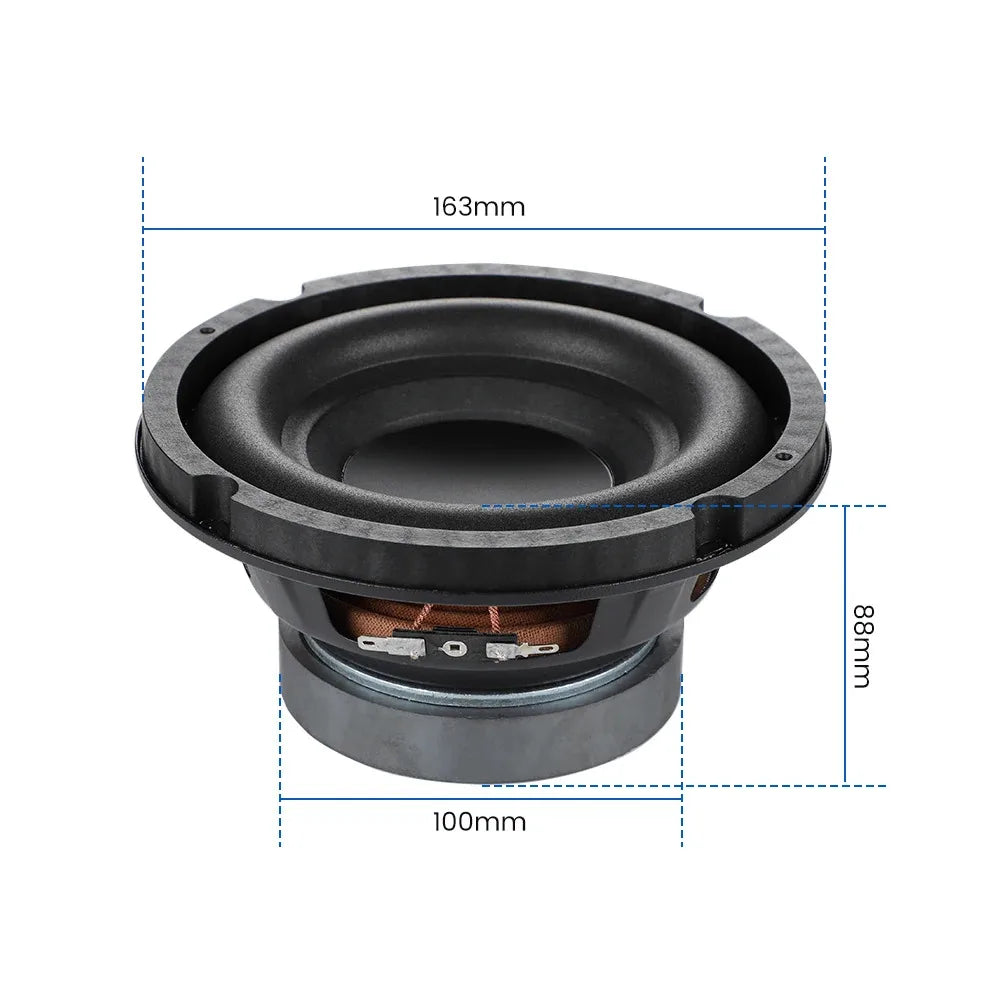 HKM-925203 6.5 Inch 40W 4 Ohm Subwoofer Speaker for Home Audio and Theatre Systems
