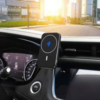 HKM-925267 Magnetic Wireless Charging Car Bracket for Easy Device Mounting