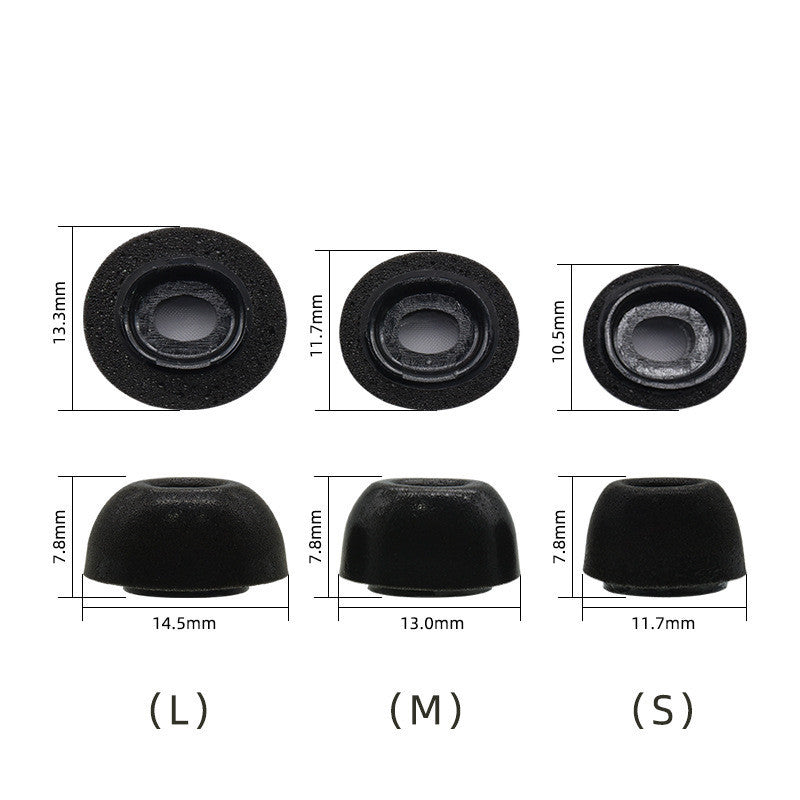 HKM-925395 Soft Memory Foam Ear Tips for AirPods Pro - Noise Reduction, Comfortable Fit, Compatible with Apple AirPods Pro
