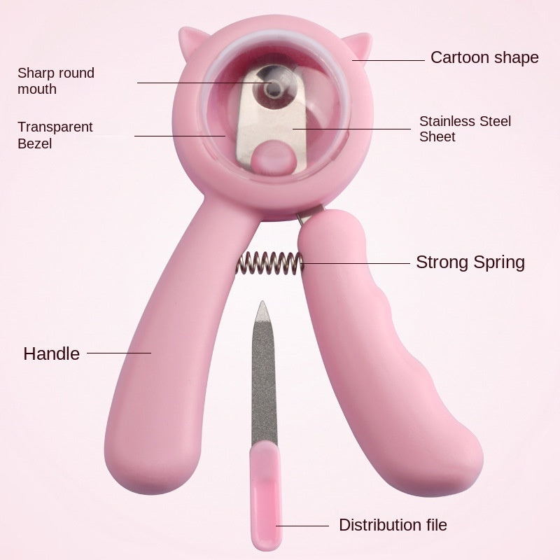 HKM-9254589 Professional Stainless Steel Pet Nail Clipper and Grooming Scissors for Cats and Dogs