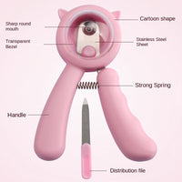 HKM-9254589 Professional Stainless Steel Pet Nail Clipper and Grooming Scissors for Cats and Dogs