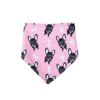 HKM-9254717 Adjustable Triangle Scarf Bib for Small Dogs - Soft and Comfortable Fabric