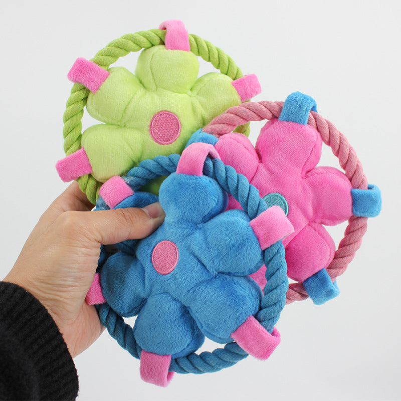 HKM-9256765 Interactive Animal Shape Chew Toys for Dogs with Squeaker Molar Benefits
