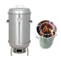 HKM-925715 Portable Kebab Skewer Charcoal BBQ Grill for Outdoor and Home Use, Model JH-201