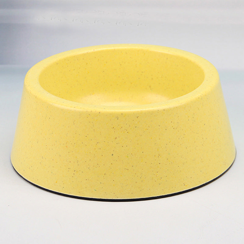 HKM-9257277 Eco-Friendly Bamboo Fiber Pet Bowl for Dogs