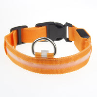 HKM-9259069 Rechargeable LED Luminous Dog Collar in Various Colors and Sizes