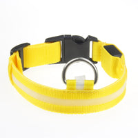 HKM-9259069 Rechargeable LED Luminous Dog Collar in Various Colors and Sizes