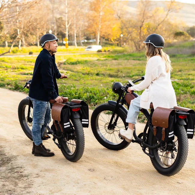 HKM-925907 Hybrid Electric Bicycle - Retro Style 48V E-Bike with 26" Wheels and 7-Speed Gears
